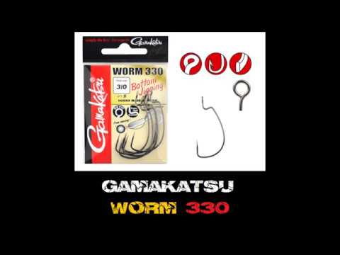 Gamakatsu Worm 330 Bottom Jigging Hooks 3/0