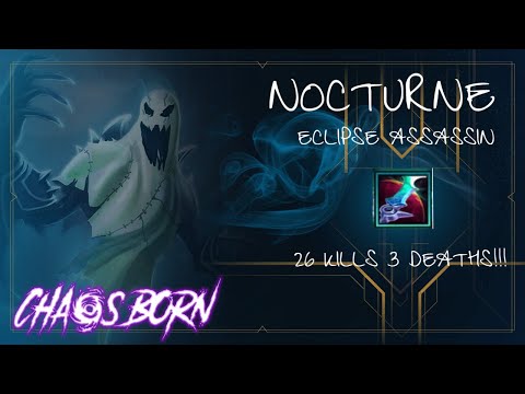 NOCTURNE ECLIPSE BUILD MID BAGS 26 KILLS TO 3 DEATHS!!!