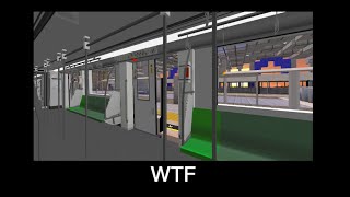 Minecraft Cursed Subway Trains in Ohio