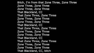 Denzel Curry - Zone 3 HD lyrics on screen
