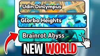 Fastest Way to Max Level & Reach the New World in Brainrot Evolution
