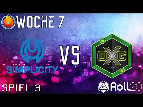CCL by Roll 20 | Woche 7 Simplicity vs Oxygen ESports | Game 3 (german)