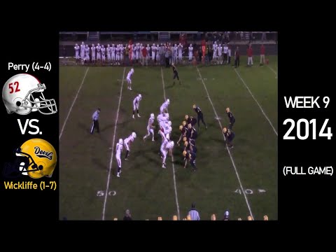 Perry Pirates (4-4) vs. Wickliffe Blue Devils (1-7) - 2014 Ohio High School Football (FULL GAME)