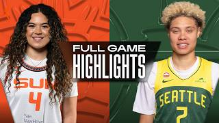 5월21일 코네티컷 시애틀 WNBA 하이라이트