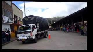 preview picture of video 'El concurso nacional de camiones turbos y en pique en honor ala Virgen de el Carmen'