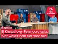 El Khayati in FC Rijnmond over reservespelers van Feyenoord: 'Ze moeten Slot maar verrassen'