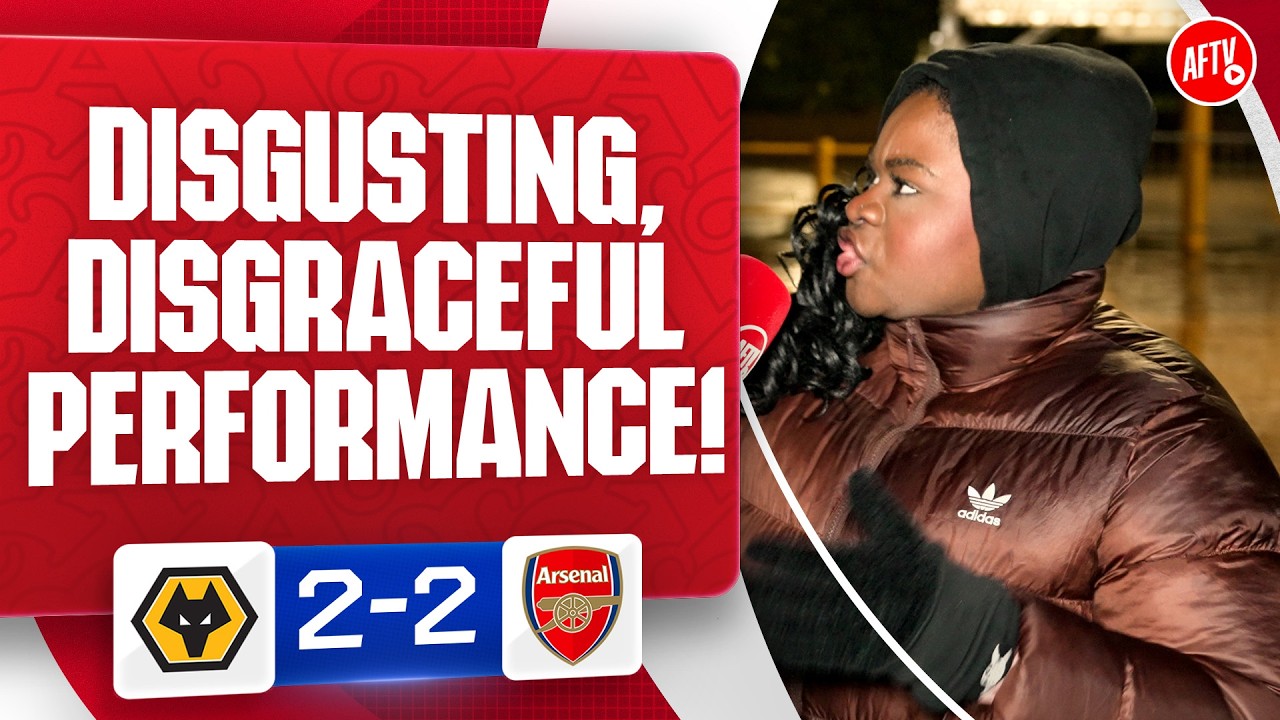 Disgusting, Disgraceful Performance! (Kenyah) | Wolves 2-2 Arsenal
