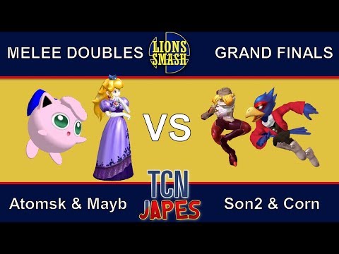 TCNJapes 2 SSBM Doubles - Atomsk/Mayb vs. Son2/Corn- Grand Finals