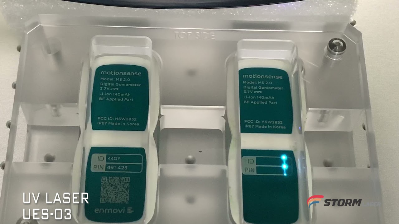 UV레이저 마킹영상