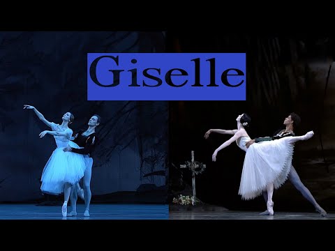 BALLET STARS №2  Giselle Act II pas de deux (The Royal Ballet  & The Bolshoi Theatre )