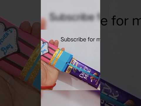 😍✨Cute Teacher's Day Gift /Chocolate Gift idea for Teacher's Day #shorts #ytshorts #viral #trending
