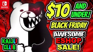 $10 & UNDER BLACK FRIDAY ESHOP DEALS! AWESOME Nintendo Switch Eshop Sale!