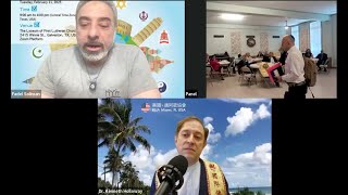 صورة شاهد انسحاب المشاركين اليـ@ود من مؤتمر دولي أثناء كلمة فاضل سليمان عندما تكلم عن معاملة الأسرى