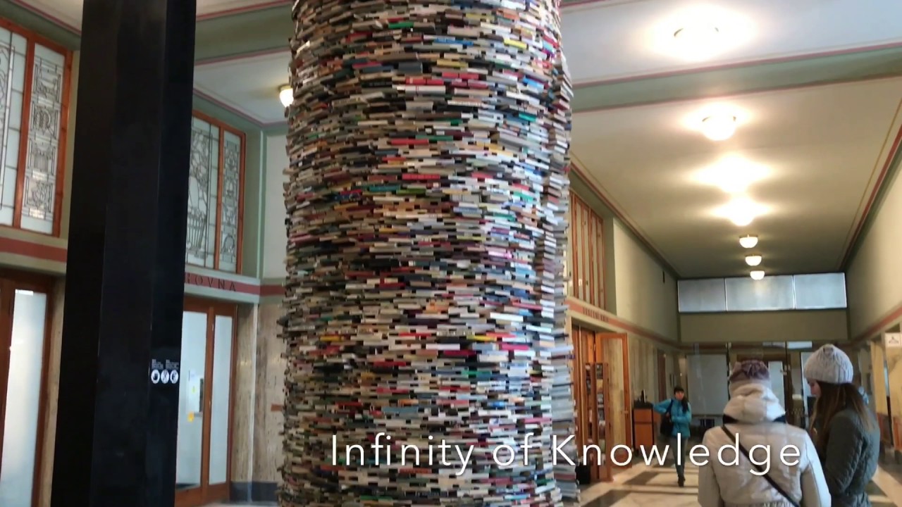 Catch a peek of Municipal Library of Prague.