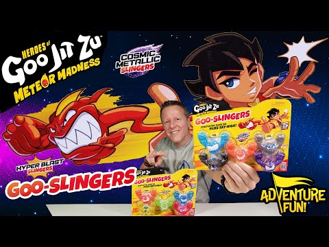 Heroes of Goo Jit Zu Meteor Madness GOO-SLINGERS! AdventureFun Toy review!