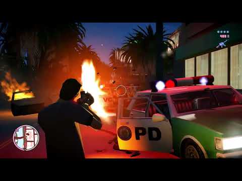 GTA Vice City Nextgen Edition – Cuban Gang Ambush at Ice Cream Factory | Epic 6-Star Police Escape!