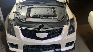 Cleaning engine intake valves 2008 - 2014 Cadillac CTS