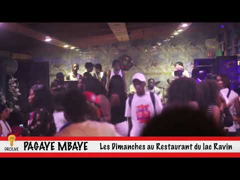 live Pagaye Mbaye au restaurant du lac Ravin