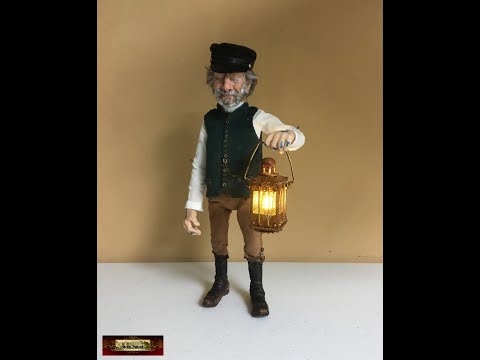 0025 Murdoch Stop Motion Puppet - Lantern - MOREZMORE