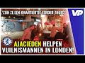 PRACHTIG! ?? Ajax-fans helpen VUILNISMANNEN in Londen: 'Die mannen hebben het ook zwaar!' ?️??