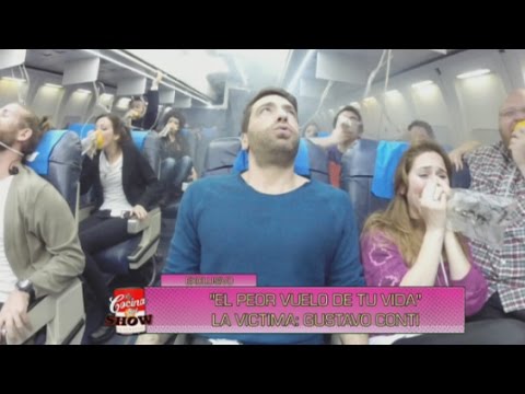 La cocina del show - ¡Qué miedo! El peor vuelo de tu vida con Gustavo Conti