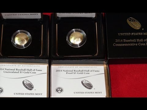 Kitty Porn!!! (Oh, and Gold Baseball HOF $5 coins Unboxing)