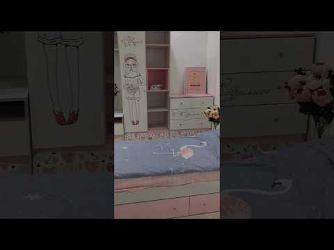 Детская 4 предм."Инес" (Ясень белый/Айскрим) /BTS/Млб/1