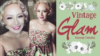 preview picture of video 'Vintage Glam Makeup Tutorial'