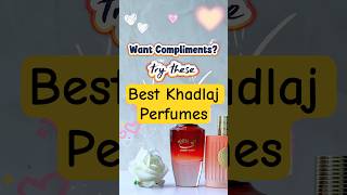 THE ONLY KHADLAJ PERFUMES YOU NEED FOR FALL! #middleeasternfragrances #khadlaj #fallintoshorts