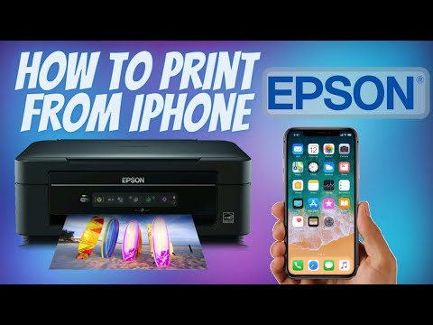 YouTube video about: How to connect epson printer to iphone?