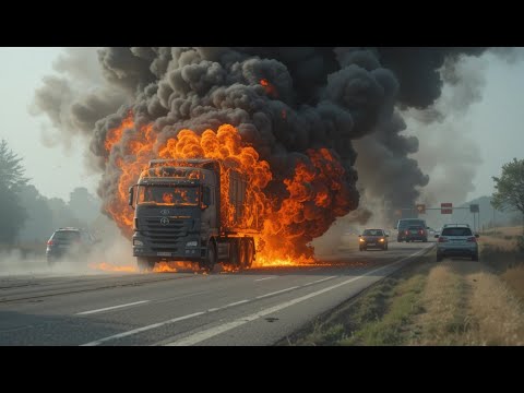 Compilation : Insane Car Fire Explosion Caught on Camera! Shocking Footage!