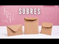 Cómo Hacer Un Sobre De Papel Sobres Para Cartas