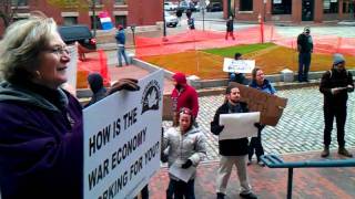 OccupyMaine "Mic Checks" Merrill Lynch