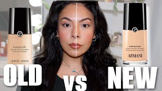Armani Luminous Silk NEW vs OLD Foundation.... Did they ruin it? 👀