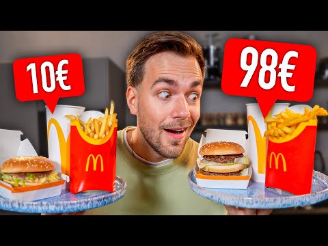 Ich habe den Big Mac 10x TEURER gemacht 🤯🍔
