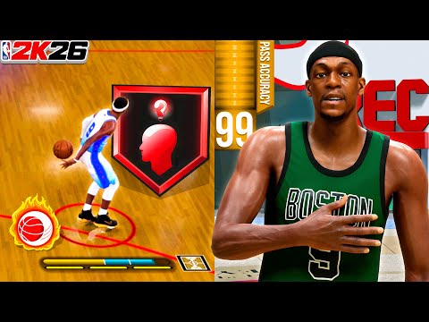 PRIME RAJON RONDO BUILD - "PLAYOFF RONDO" DEMIGOD BUILD NBA 2K26