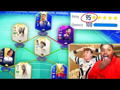 195 RATED!! - MY HIGHEST RATED FUT DRAFT IN FIFA HISTORY! (FIFA 19)