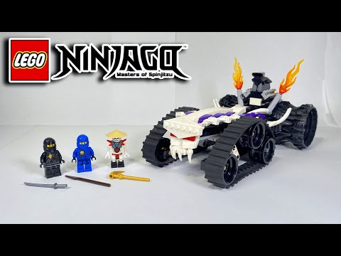 Lego NINJAGO Set 2263 Turbo Shredder Review (2011)