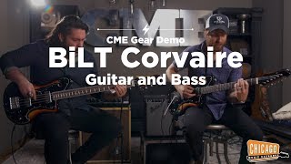 Video thumbnail for Bilt Corvaire Guitar & Bass | CME Gear Demo | Marc Najjar | Shelby Pollard by Chicago Music Exchange