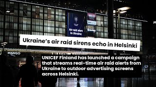 UNICEF: Ukraine Air Raid Alerts