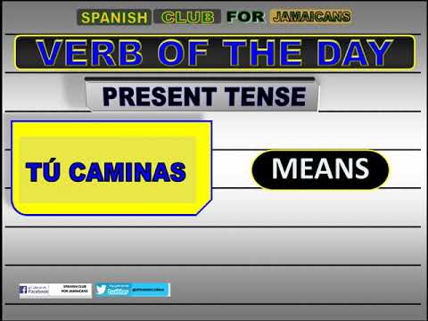 Verb of the Day-Caminar 🚶