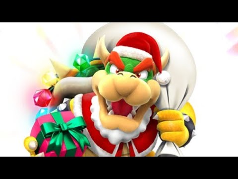 Mario Kart Tour- Showcasing Bowser Santa!
