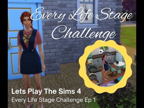 Every Life Stage Challenge, The Sims 4 Ep1