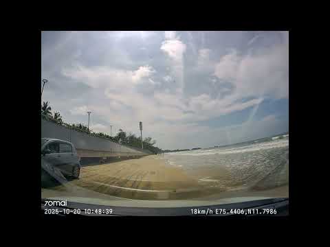 Driving on Muzhappilangad Beach | India’s Longest Drive-in Beach