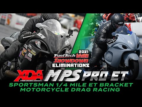 XDA Pro ET Final - Sportsman 1/4 Mile ET Bracket Motorcycle Drag Racing