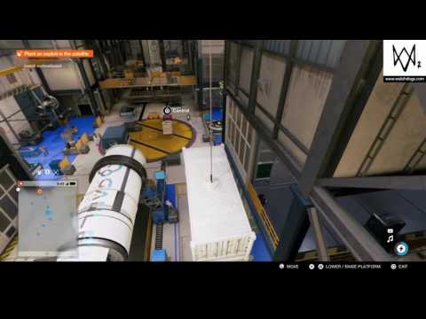 Watch Dogs 2: Hack Teh World - Plant an exploit in the satellite  in ghost mode walkthrough