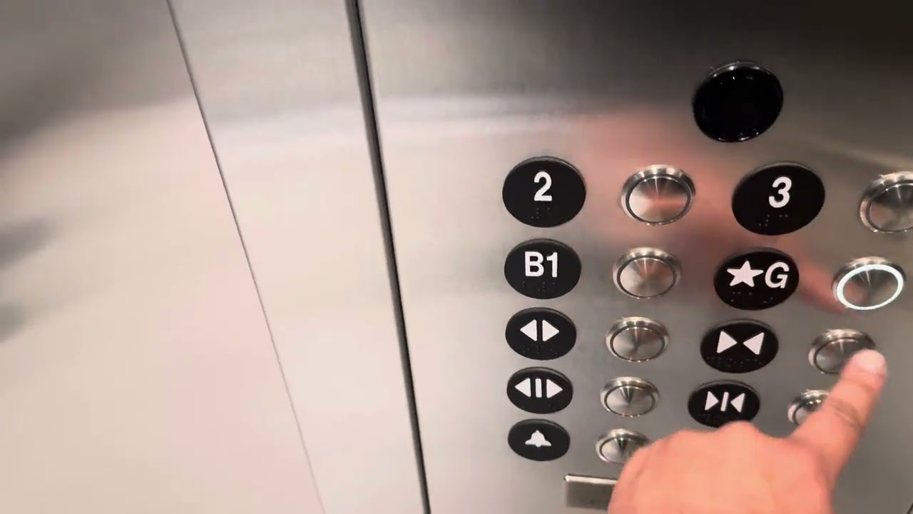 Brand New TKE Endura MRL Hydraulic Elevator at Progress ST Parking Garage in Reston, VA