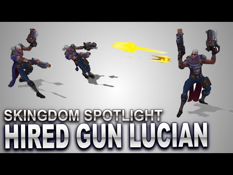 Hired Gun Lucian Skin Spotlight | SKingdom - League of Legends