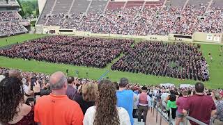Virginia Tech 2025 graduation- Enter Sandman