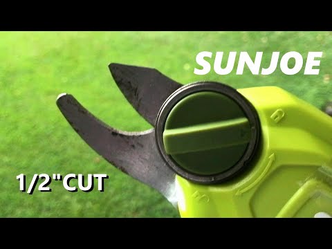 SUNJOE Cordless Pruner PJ3600C 3.6V  What to Expect -First Time Trial & Review